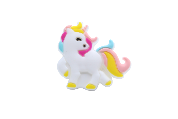 Licorne - Perle en silicone