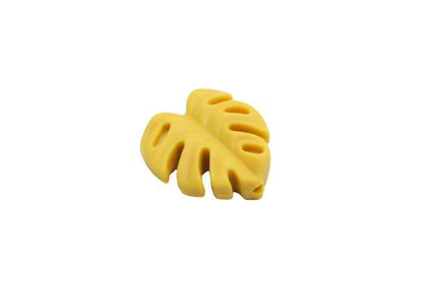 Feuille de Monstera Version 2 - Perle en silicone