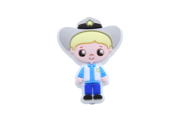 Cowboy - Perle en silicone