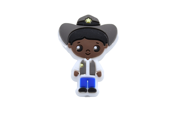 Cowboy - Perle en silicone