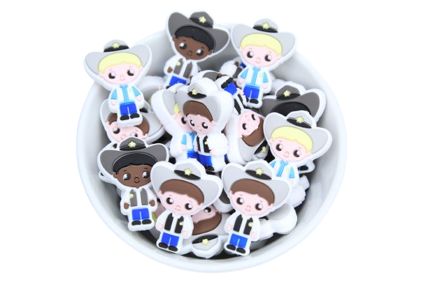 Cowboy - Perle en silicone