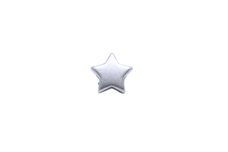 Petite étoile 14mm - Perle en silicone