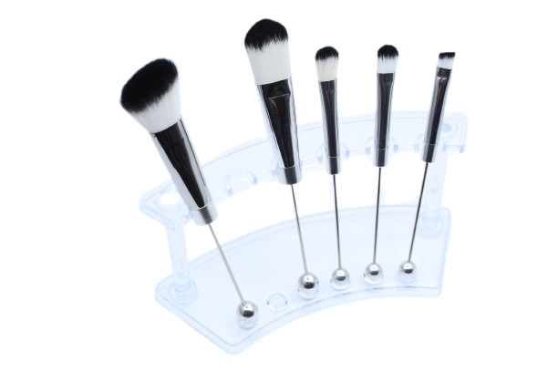 Pinceaux "Blush & perles" (kit de 5 pièces)