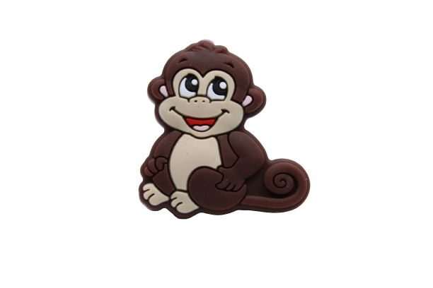 Singe - Perle en silicone