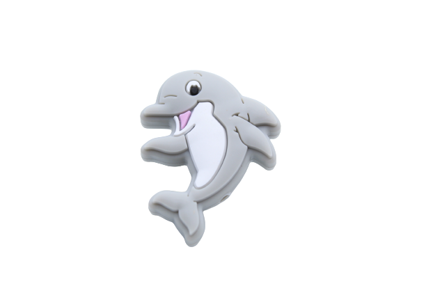Dauphin - Perle en silicone
