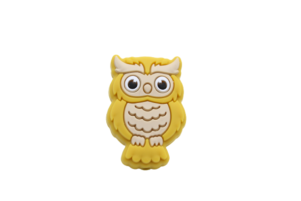 Hibou version 2 - Perle en silicone