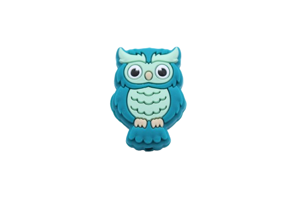 Hibou version 2 - Perle en silicone