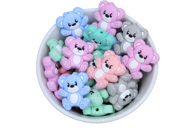 Ourson - Perle en silicone