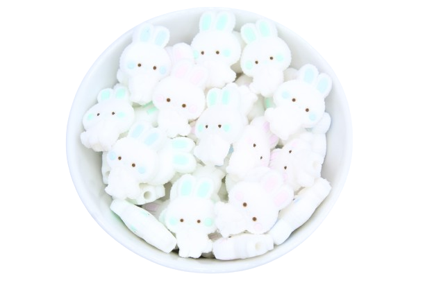 Lapinou - Perle en silicone