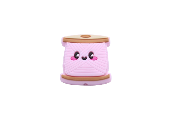 Bobine de fil - Perle en silicone