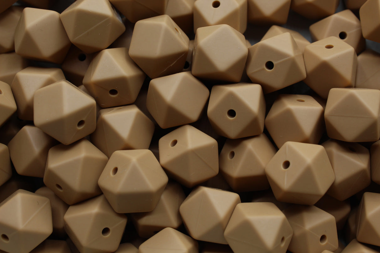 Nouvelle couleur: Pain d'épices - Perle en silicone