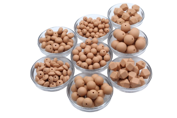 Nouvelle couleur: Nuage rose - Perle en silicone