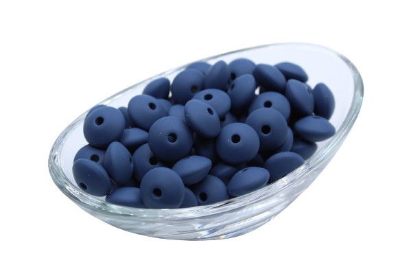 Lentille Ø12mm - Lot de 10 - Perle en silicone