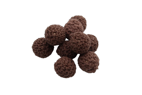 Perle en crochet 17mm - Perle en crochet