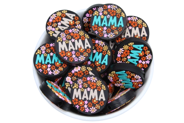 Mama - Perle en silicone