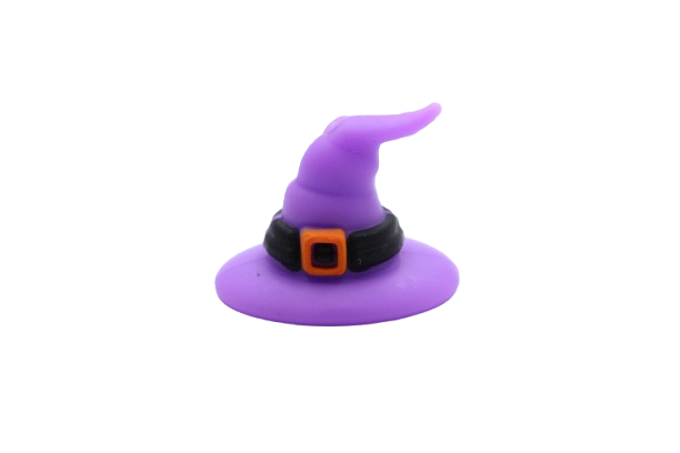 Chapeau de sorcière 3D - Perle en silicone