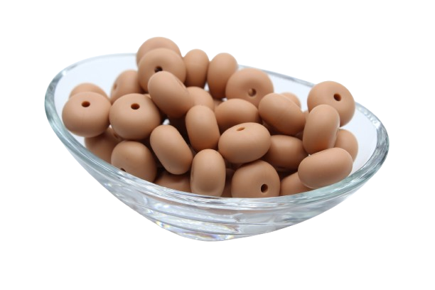 Nouvelle couleur: Nuage rose - Perle en silicone