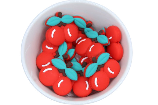 Cerise - Perle en silicone