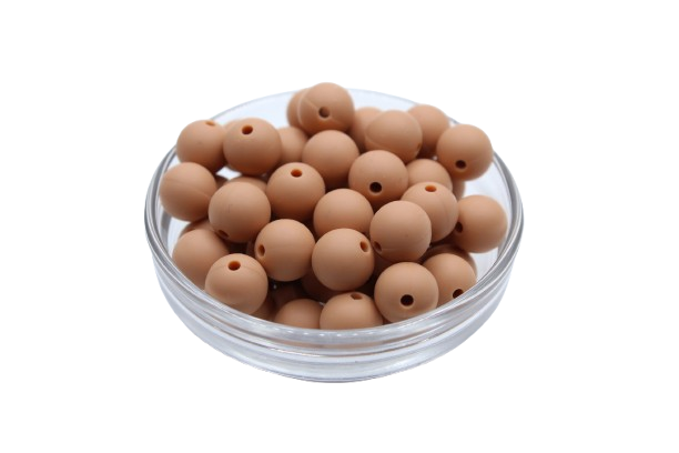 Nouvelle couleur: Nuage rose - Perle en silicone