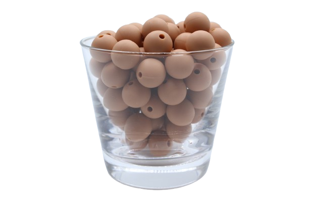 Nouvelle couleur: Nuage rose - Perle en silicone