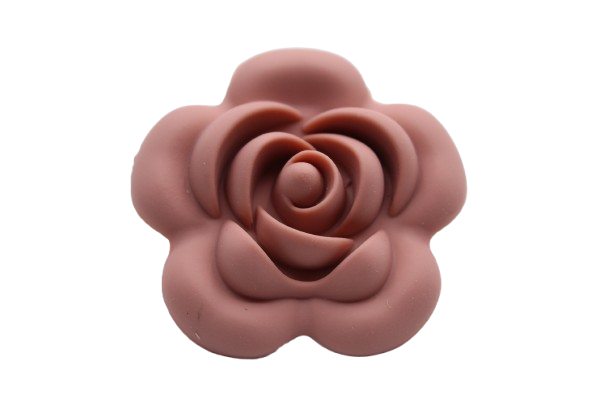 Rose - Perle en silicone