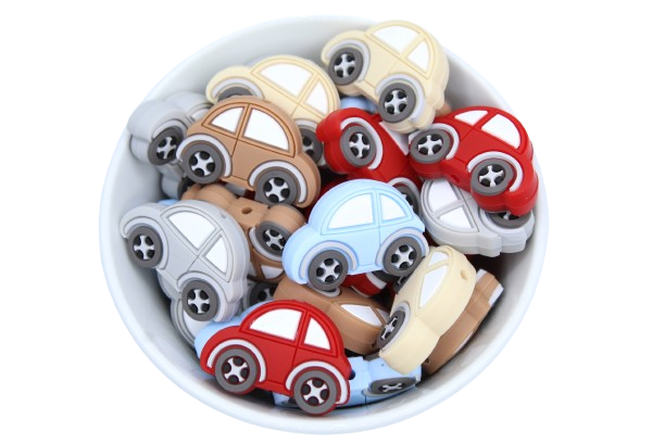 Voiture - Perle en silicone