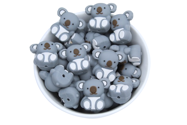 Koala 3D - Perle en silicone
