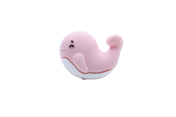 Baleine 3D - Perle en silicone