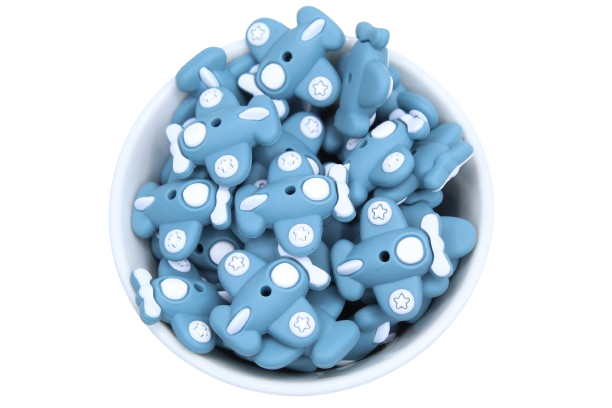 Avion 3D - Perle en silicone