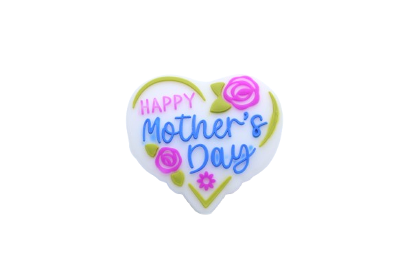 Bonne fête papa, bonne fête maman - Perle en silicone