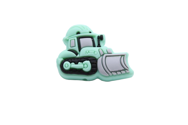 Bulldozer - Perle en silicone