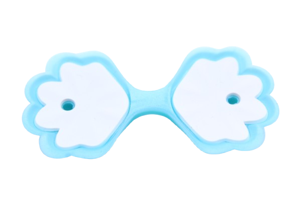 Coquillage (2) 3D - Perle en silicone