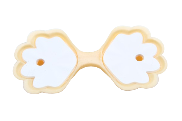 Coquillage (2) 3D - Perle en silicone