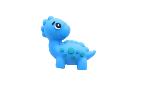 Dinosaure 3D -Perle en silicone