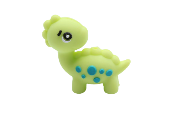 Dinosaure 3D -Perle en silicone