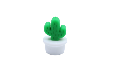 Cactus avec pot - Perle en silicone
