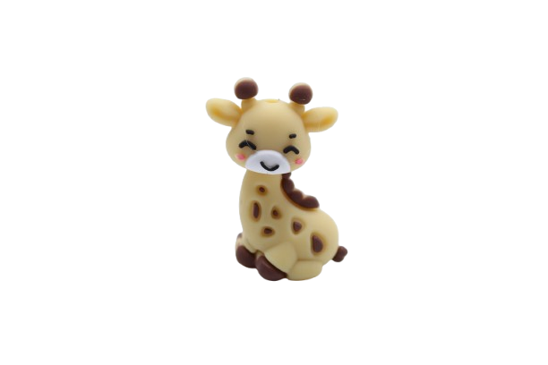 Girafe 3D - Perle en silicone
