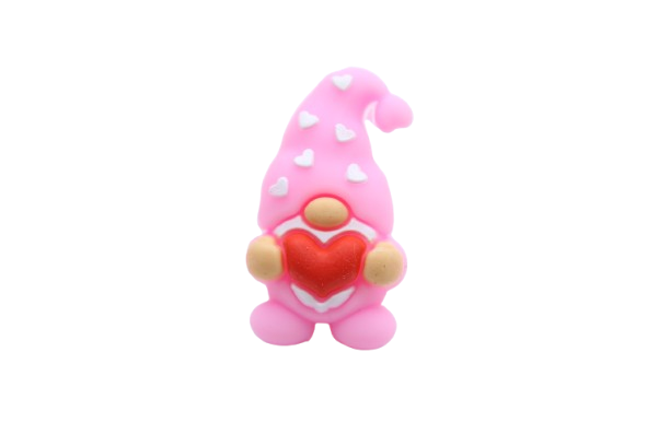 Gnome Love 3D - Perle en silicone
