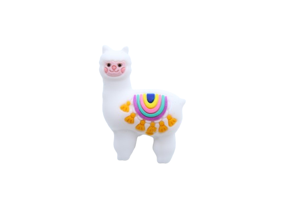 Lama 3D - Perle en silicone