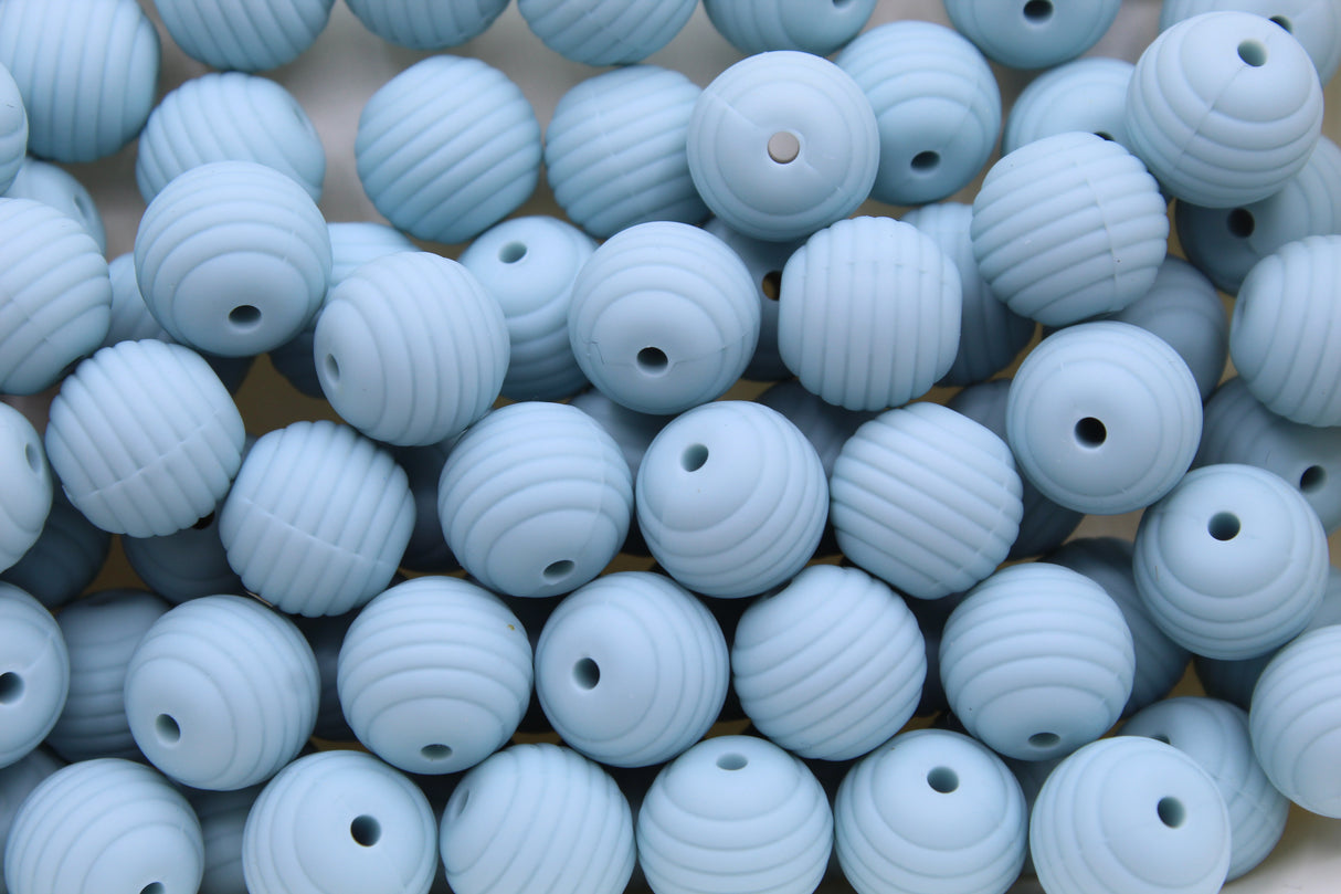 Striée - Perle en silicone
