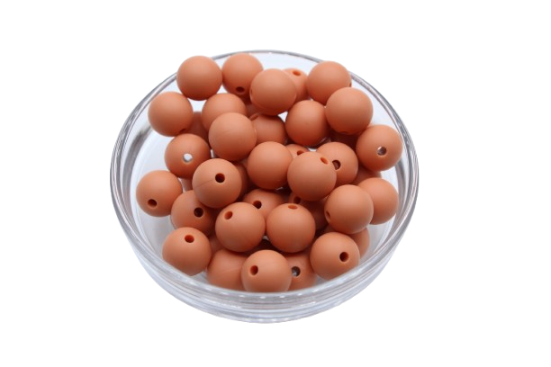 Perle ronde Ø9mm - lot de 10 - Perle en silicone