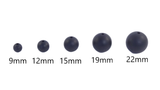 Perle ronde Ø12mm - lot de 5 - Perle en silicone