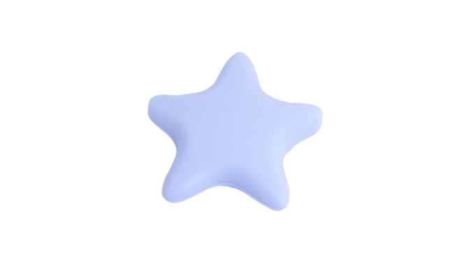 Étoile 40mm - Perle en siliocne