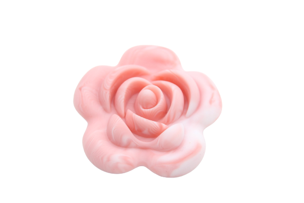 Rose - Perle en silicone