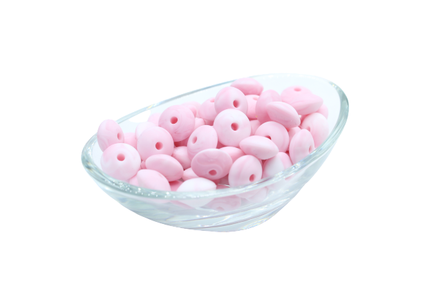 Lentille Ø12mm - Lot de 10 - Perle en silicone