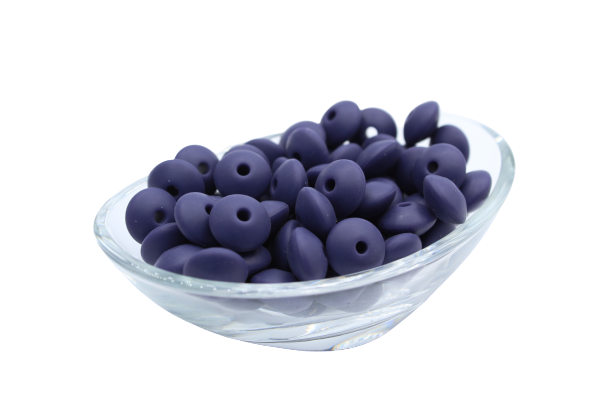 Lentille Ø12mm - Lot de 10 - Perle en silicone