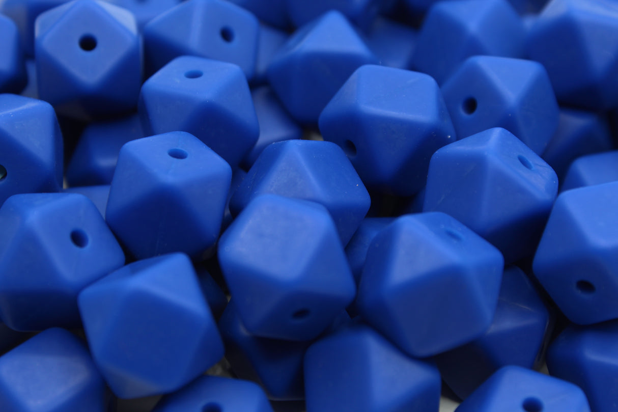 Hexagonale 14mm - Perle en silicone