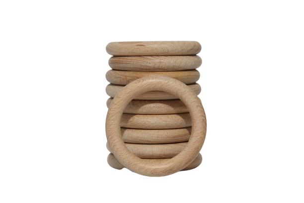 Anneau - en hêtre naturel Fabrication Française