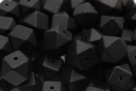 Hexagonale 17mm - Perle en silicone