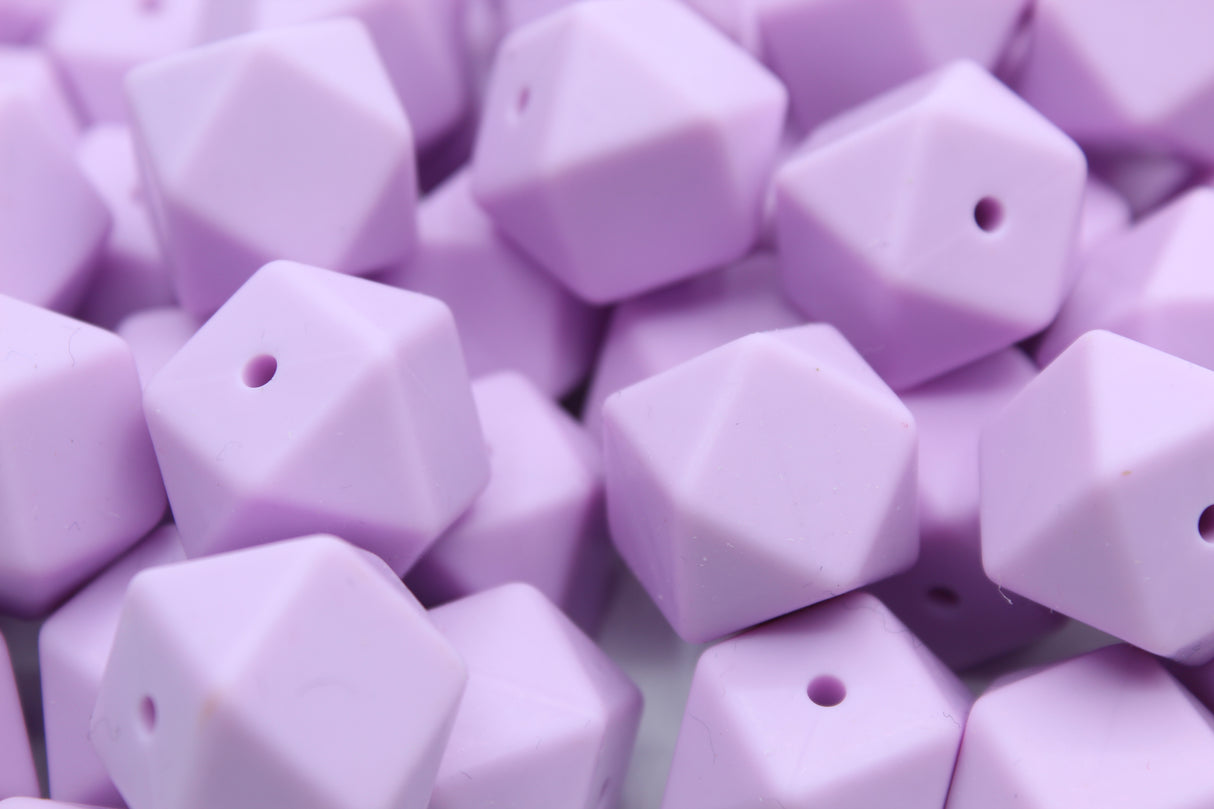 Hexagonale 14mm - Perle en silicone